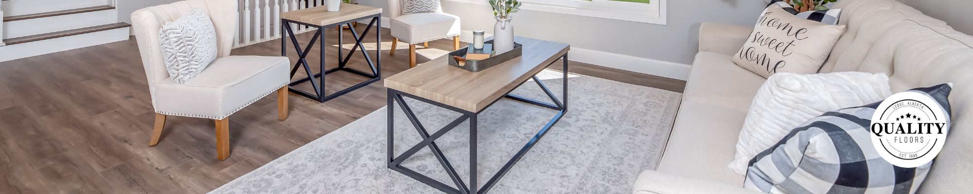 Quality Floor Coverings has Leduc, AB's best selection of custom area rugs