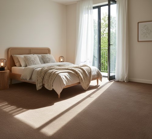 Bedroom carpet flooring