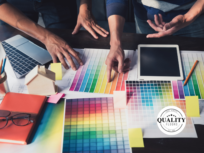 Learn more about the In-Home Estimate service provided by Quality Floor Coverings Ltd. in Leduc, AB today