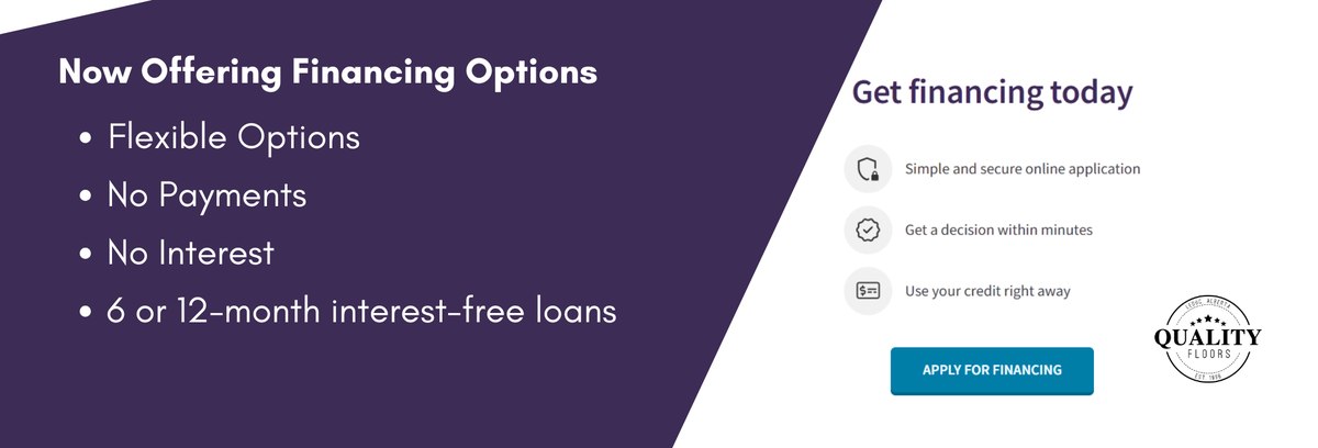 Quality Floor Coverings Flooring Financing options