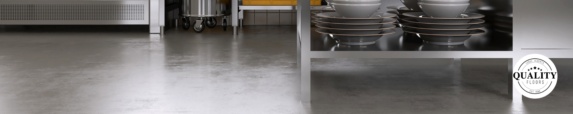 Commercial Flooring from Quality Floor Coverings in the Leduc, AB area - stop by our showroom to learn more today!