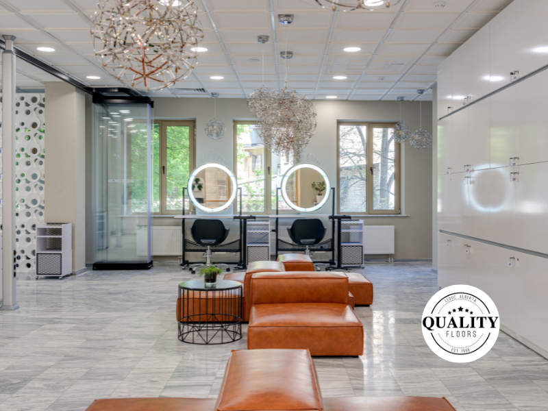 Quality Floor Coverings Ltd. offers Commercial Flooring to a wide variety of locations in the Leduc, AB area